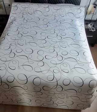 Estor Enrollable Affin Blanco y Negro 150x250