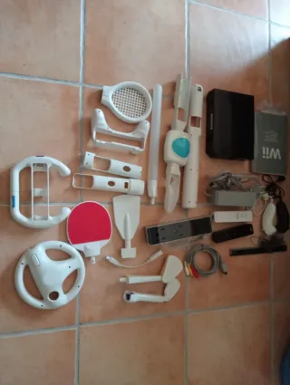 Consola Nintendo Wii Negra + Accesorios