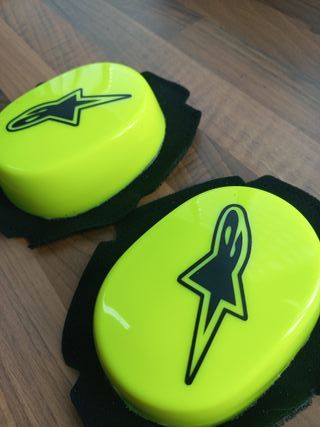 Deslizaderas Moto Fluor Mono Cuero