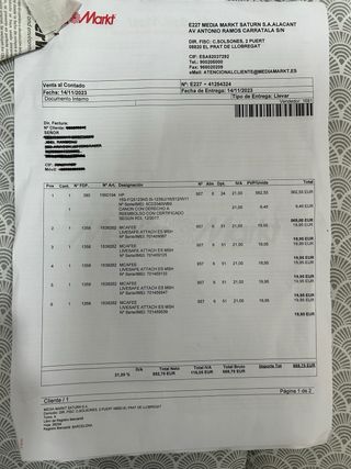 Ordenador HP Plata/Beige