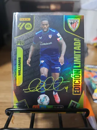 Panini Adrenalyn XL Williams Firma Serigrafiada