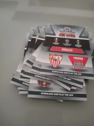 Cartas Match Attax Topps