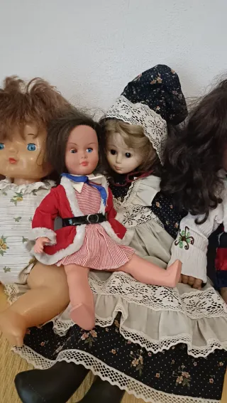 Lotto bambole vintage varie marche