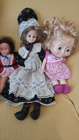Lotto bambole vintage varie marche