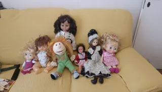 Lotto bambole vintage varie marche