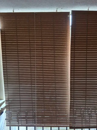 2 Persianas Marrones