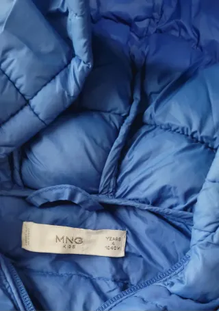 Cazadora infantil azul Mango