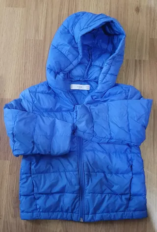 Cazadora infantil azul Mango