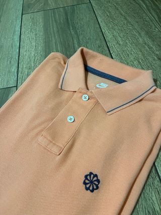 Polo Nike Vintage Talla M Naranja.