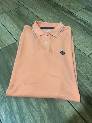 Polo Nike Vintage Talla M Naranja.