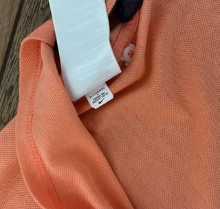 Polo Nike Vintage Talla M Naranja.