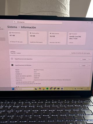 Lenovo Yoga Slim 7i 14 16GB 512GB