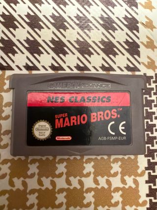 Super Mario Bros. NES Classics Game Boy Advance