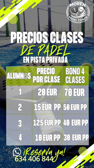MONITORA DE PADEL