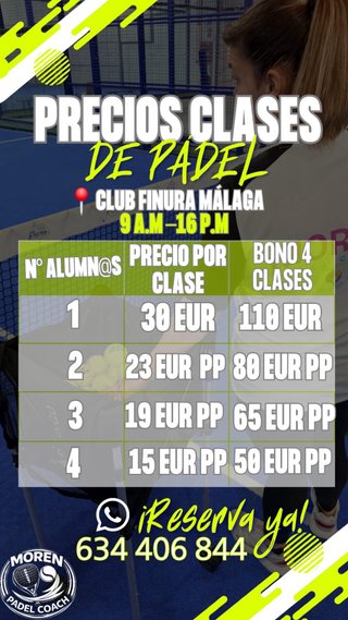 MONITORA DE PADEL