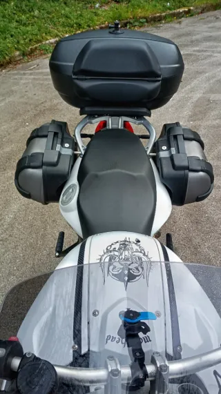 BMW F800GT Plata/Blanco Touring