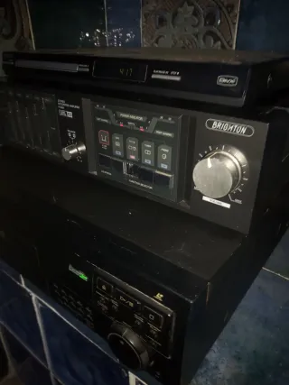 Amplificador Brighton K500Negro