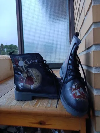 Botas de Alicia en el País de las Maravillas