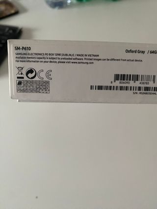 Samsung Tab S6 Lite con cover, penna e tastiera