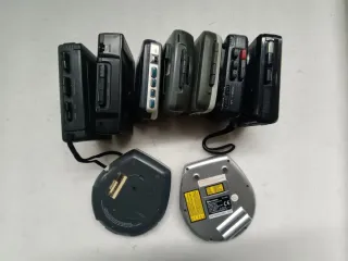 LOTE WALKMAN Y DISCMAN VARIOS
