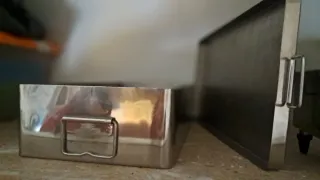 Cajas sanitarias de acero