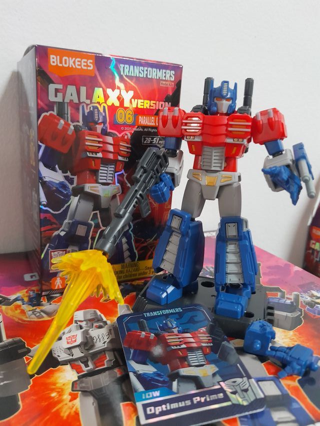 Chase Optimus Prime Transformers Blokees Galaxy V6