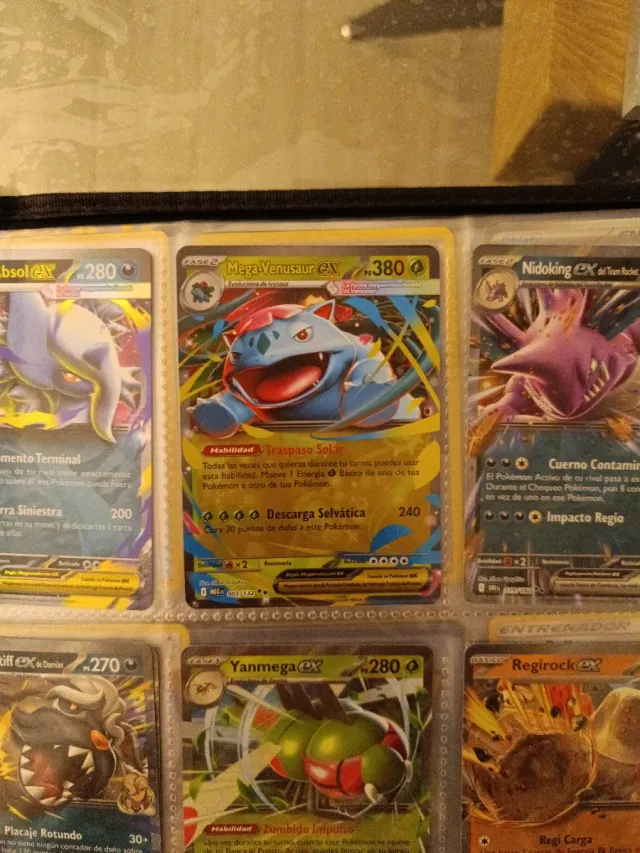 Carta Pokémon Mega-Venusaur EX MEG 003