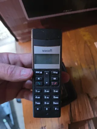 Teléfono Inalámbrico Telecom Negro