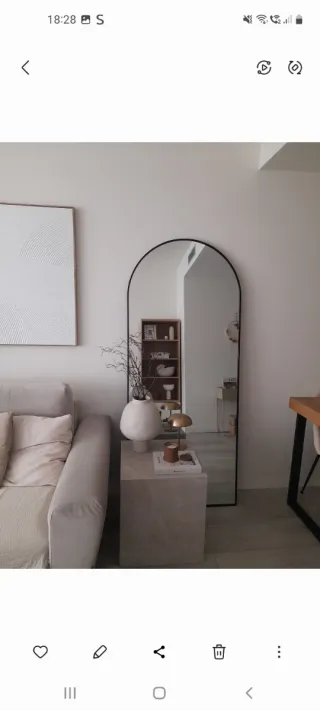 Mesa auxiliar Westwing imitación marmol