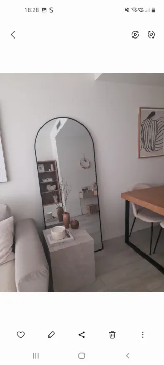 Mesa auxiliar Westwing imitación marmol