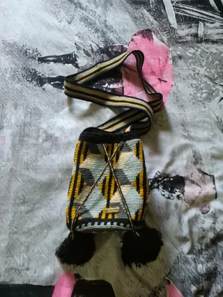 Bolso Wayuu Calambuco Multicolor