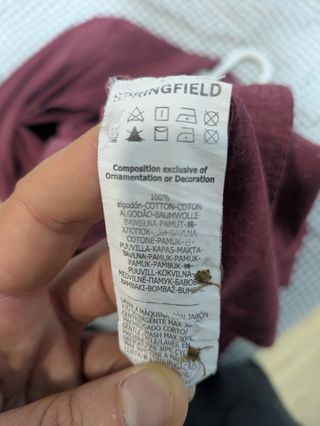 Camisa Springfield Hombre Talla M