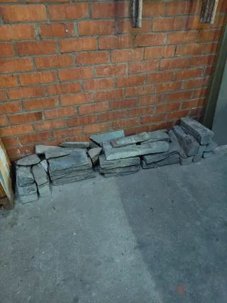 Piedra pizarra en tacos