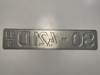 🇩🇪Matrícula SO-421D (1993)