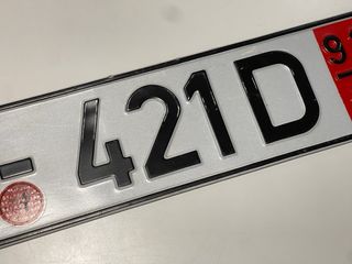 🇩🇪Matrícula SO-421D (1993)