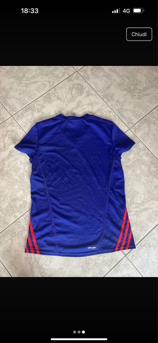 Maglia Adidas Milano Marathon Blu/Rosso