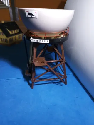 Torre dell'acqua in scala HO per modellini ferroviari