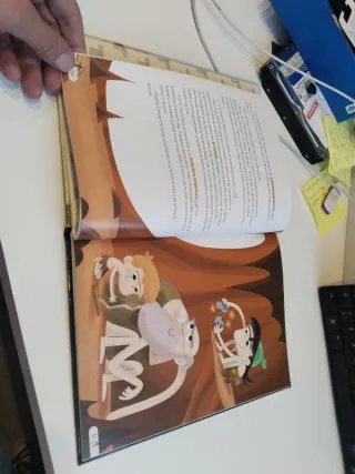 La prehistoria libro infantil educativo  divertido