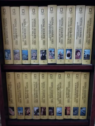 Colección VHS National Geographic Completa