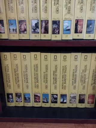 Colección VHS National Geographic Completa