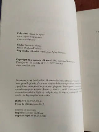 Territorio vikingo – Manuel Velasco | Historia y v