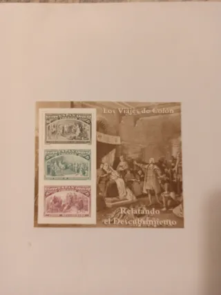Set 6 sellos Cristóbal Colón Viajes