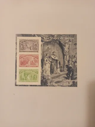 Set 6 sellos Cristóbal Colón Viajes
