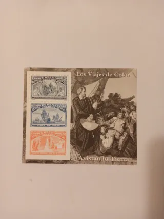 Set 6 sellos Cristóbal Colón Viajes