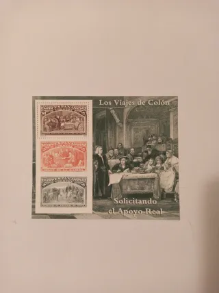 Set 6 sellos Cristóbal Colón Viajes
