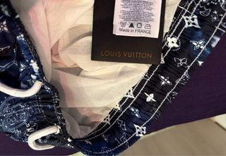 Costume Louis Vuitton Blu/Bianco