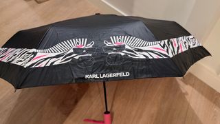 Paraguas Karl Lagerfeld K/KARLIMALS Negro