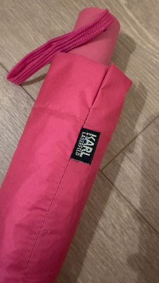 Paraguas Karl Lagerfeld K/KARLIMALS Negro