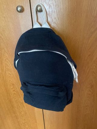 Mochila John Galliano Negra y Beige