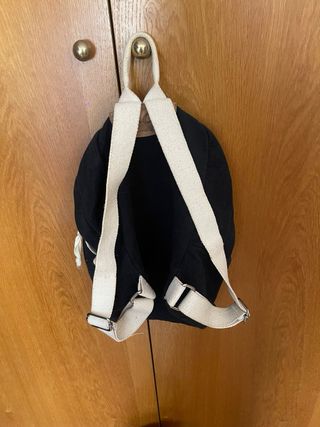 Mochila John Galliano Negra y Beige